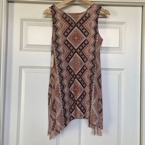 NEW ALTAR’D STATE Women’s Tunic Pinks/Grays Sz S